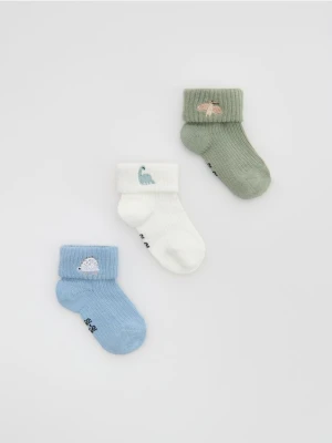 Reserved - Skarpetki 3 pack - jasnozielony