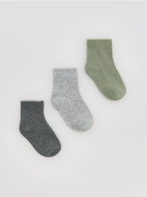 Reserved - Skarpetki 3 pack - jasnozielony
