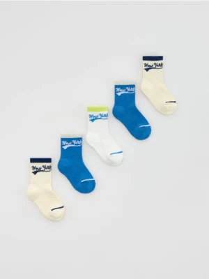 Reserved - Skarpetki 5 pack - biały