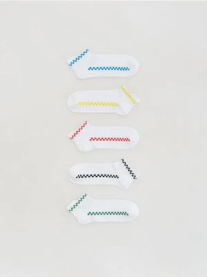 Reserved - Skarpetki 5 pack - biały