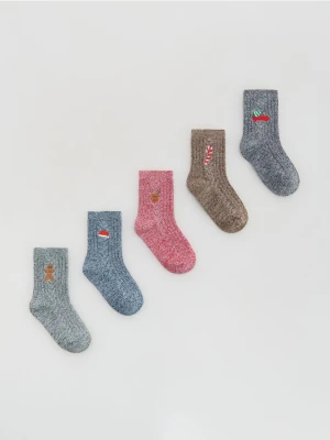 Reserved - Skarpetki 5 pack - czarny