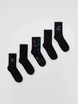 Reserved - Skarpetki 5 pack - czarny