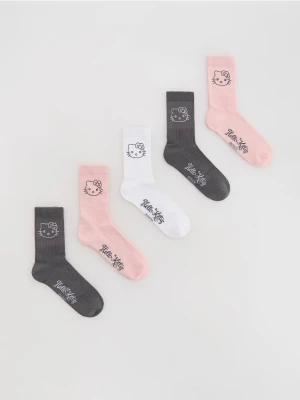 Reserved - Skarpetki 5-pack Hello Kitty - ciemnoszary