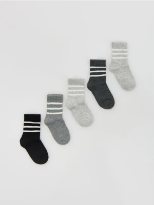 Reserved - Skarpetki 5 pack - jasnoszary