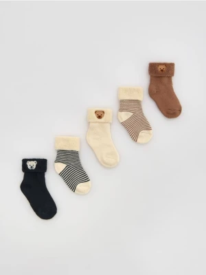 Reserved - Skarpetki 5 pack - miedziany