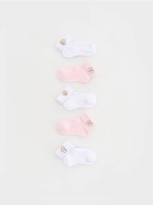 Reserved - Skarpetki 5 pack Minnie Mouse - biały