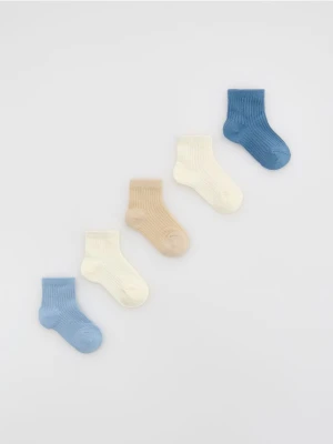 Reserved - Skarpetki 5 pack - niebieski