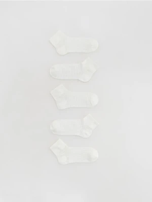 Reserved - Skarpetki 5 pack - złamana biel