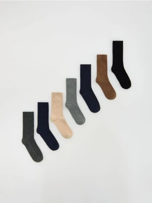 Reserved - Skarpetki 7 pack - ciemnoszary