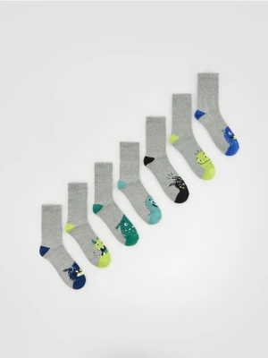 Reserved - Skarpetki 7 pack - ciemnoszary