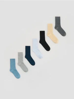 Reserved - Skarpetki 7 pack - niebieski