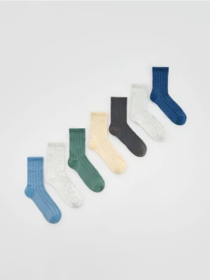 Reserved - Skarpetki 7 pack - niebieski