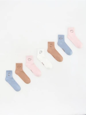 Reserved - Skarpetki 7 pack Pusheen - wielobarwny