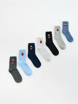Reserved - Skarpetki 7 pack - szary