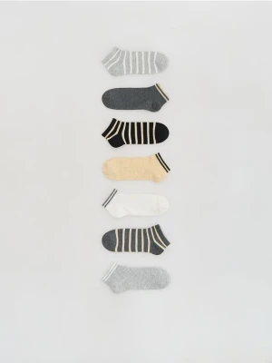 Reserved - Skarpetki 7 pack - złamana biel