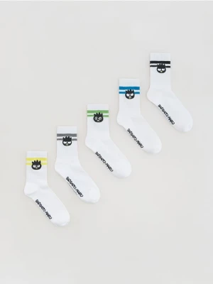 Reserved - Skarpetki Bad Badtz-Maru 5 pack - biały