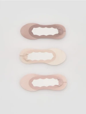 Reserved - Skarpetki baleriny 3 pack - beżowy