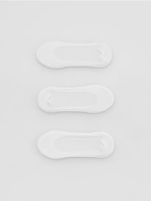 Reserved - Skarpetki baleriny 3 pack - złamana biel