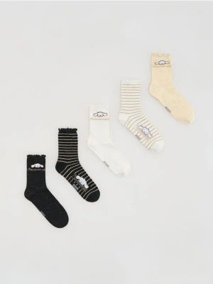 Reserved - Skarpetki Cinnamoroll 5-pak - wielobarwny