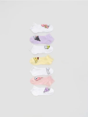 Reserved - Skarpetki Hello Kitty and Friends 7 pack - wielobarwny