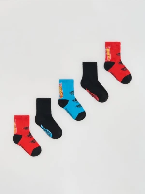 Reserved - Skarpetki Hot Wheels 5 pack - biały