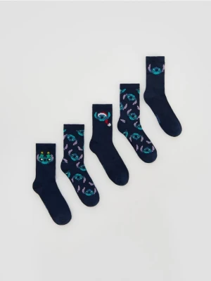 Reserved - Skarpetki Lilo i Stitch 5 pack - granatowy