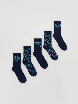 Reserved - Skarpetki Lilo i Stitch 5 pack - granatowy
