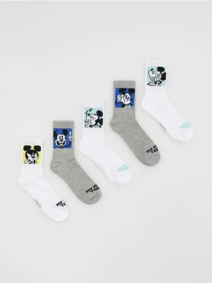 Reserved - Skarpetki Mickey Mouse 5 pack - biały