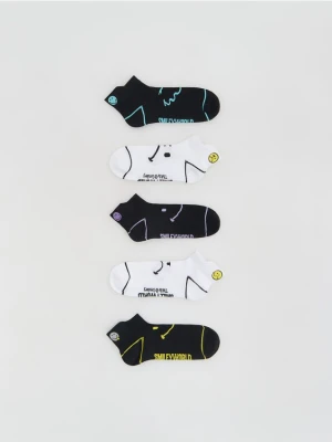 Reserved - Skarpetki SmileyWorld® 5 pack - czarny