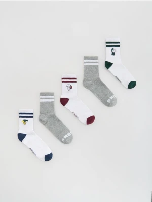 Reserved - Skarpetki Snoopy 5 pack - biały