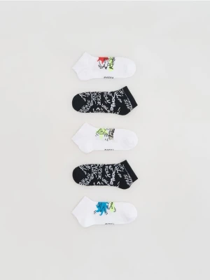 Reserved - Skarpetki Sonic 5 pack - biały