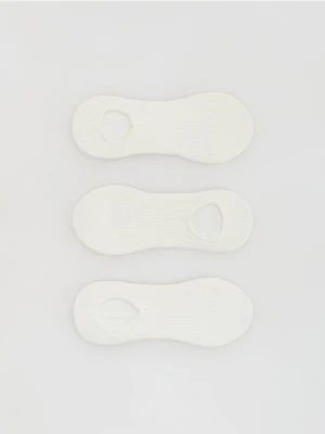 Reserved - Skarpetki stopki 3 pack - złamana biel