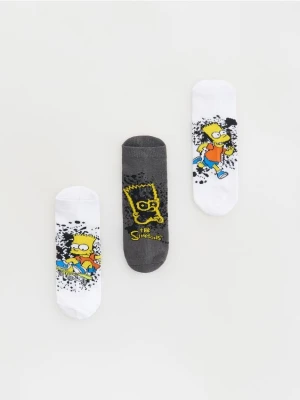 Reserved - Skarpetki The Simpsons 3 pack - biały