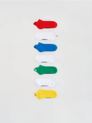 Reserved - Skarpetki z bawełną 7 pack - czerwony