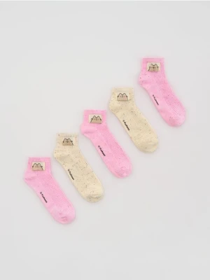 Reserved - Skarpetki z naszywką Pusheen 5 pack - wielobarwny