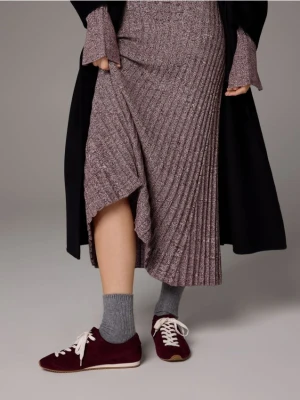 Reserved - Skarpetki z wełną i domieszką kaszmiru - ciemnoszary