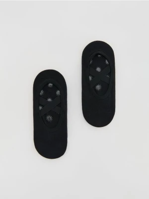 Reserved - Skarpety z antypoślizgiem 2 pack - czarny