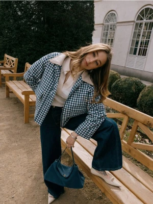 Reserved - Skórzane baleriny z kokardką - złamana biel