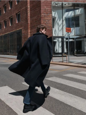 Reserved - Skórzane botki za kostkę - czarny