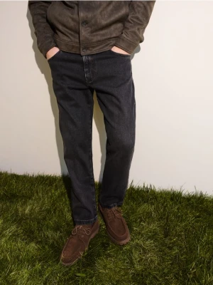 Reserved - Skórzane loafersy - brązowy