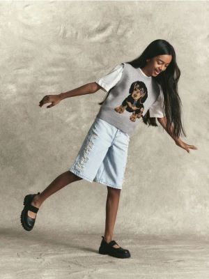 Reserved - Skórzane mokasyny - czarny