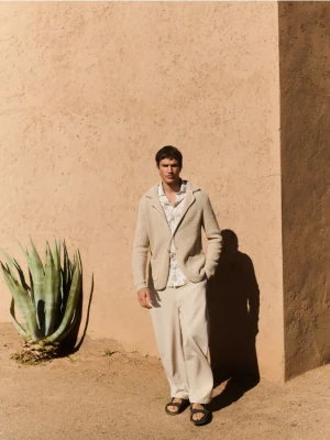 Reserved - Skórzane sandały - ciemnobrązowy