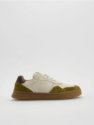 Reserved - Skórzane sneakersy - wielobarwny