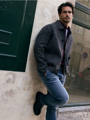 Zdjęcie produktu Reserved - Skórzane sztyblety - czarny