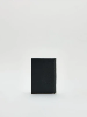 Reserved - Skórzany portfel - czarny