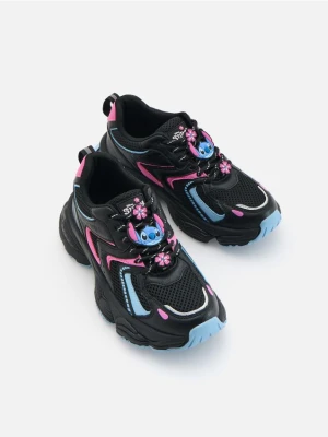 Reserved - Sneakersy Lilo i Stitch - czarny