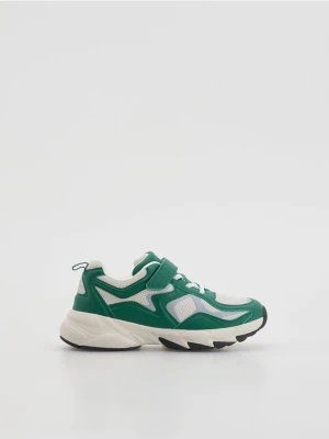 Reserved - Sneakersy na rzepy - zielony
