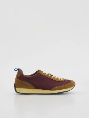 Reserved - Sneakersy z łączonych materiałów - wielobarwny