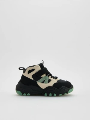 Reserved - Sneakersy za kostkę - czarny