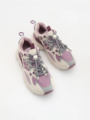 Reserved - Sneakersy ze stoperem - jasnofioletowy